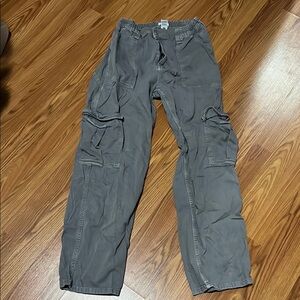Garage gray cargo pants size M